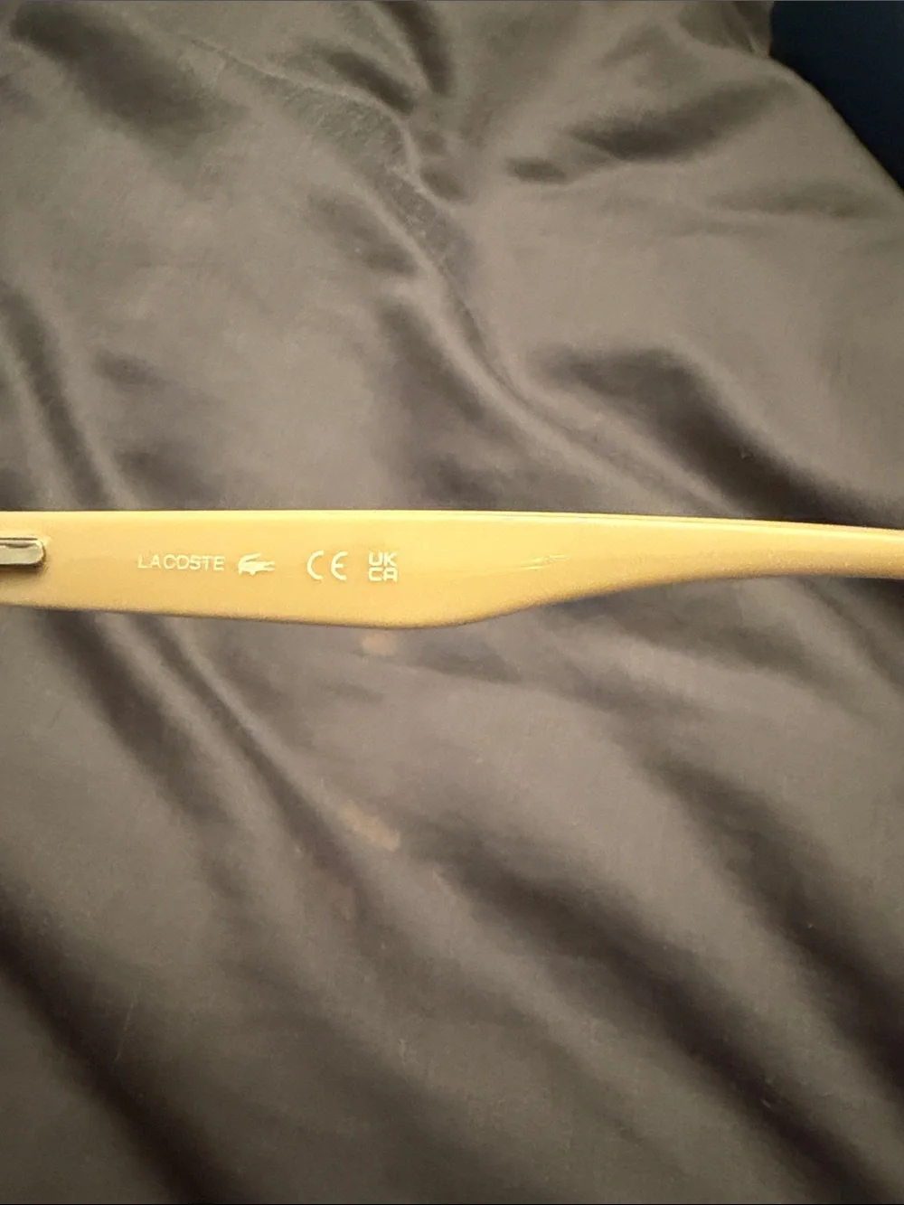 Women’s  Tortoiseshell Frame eye Glasses with Beige Arms
